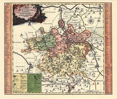 1760 - Aemmter Bitterfeld, Delitzsch u. Zoerbig (Facsimile)