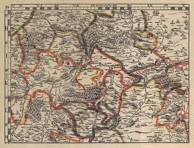 1568 - Bayerische Landtafel (Replica)