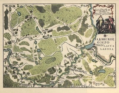 1745 - Karte des Newagebietes (Facsimile)