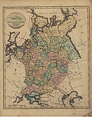1801 - New and Accurate Map of Russia in Europe