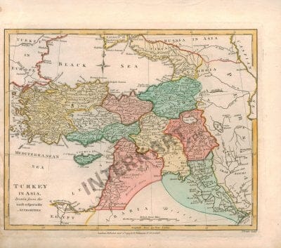 1794 - Turkey in Asia 32 x 27cm