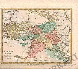 1794 - Türkei in Asien 32 x 27cm
