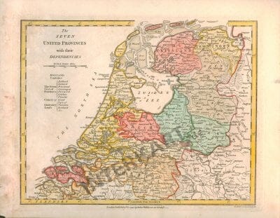 1794 - Netherlands 33 x 27cm