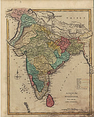 1800 - Indien (Replikat) 26 x 32cm