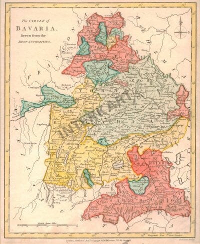 1794 - Bavaria (Replica) 27 x 32cm