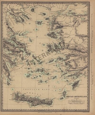 1843 - Grecian Archipelago