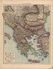 1881 - Balkanhalbinsel (Replikat)