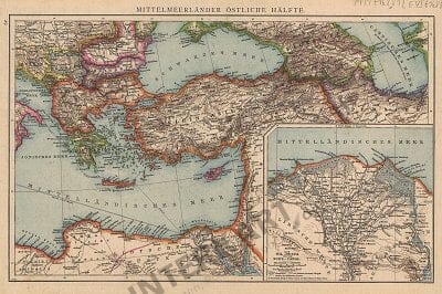 1881 - Mittelmeerländer östliche Hälfte (Replica)