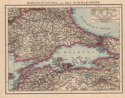 1881 - Konstantinopel und das Marmarameer (Replica)