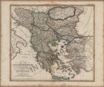 1832 - des Osmanischen Reichs europäischer Theil Griechenland und die ionischen Inseln