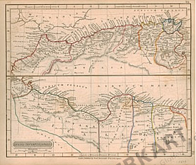 1829 - Afrika Septentrionales