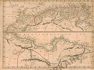 1828 - Afrika Septentrionales