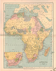 1872 - Afrika