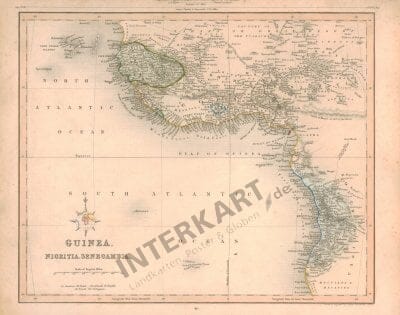 1839 - Guinea, Nigritia, Senegambia