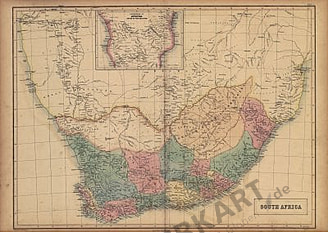 1854 - Südliches Afrika