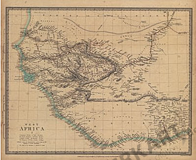 1839 - Westliches Afrika I (Replikat)