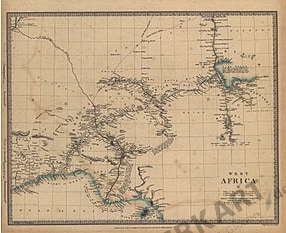 1839 - Westliches Afrika II (Replikat)