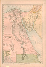 1854 - Ägypten und Arabien