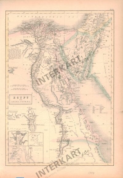 1865 - Egypt and Arabia (Replica)