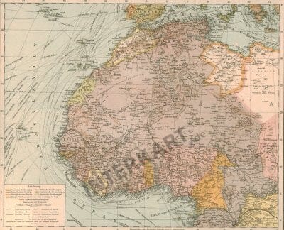 1905 - Northwestern Africa