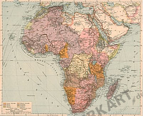 1905 - Afrika und Kolonien (Replikat)