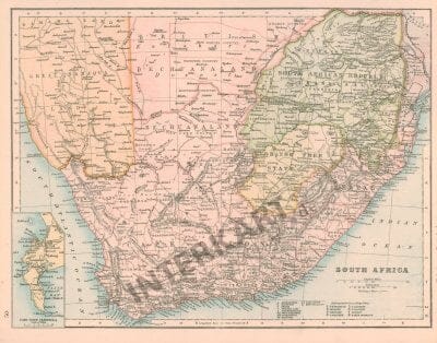 1890-1910 - South Africa and Colonies (Replica)