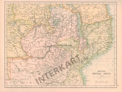 1890-1910 - British Central Africa (Replica)