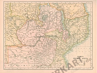 1890-1910 - Britisch Zentral Afrika (Replikat)
