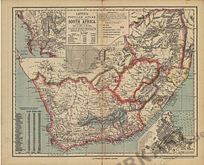 1881 - Südliches Afrika (Replikat)