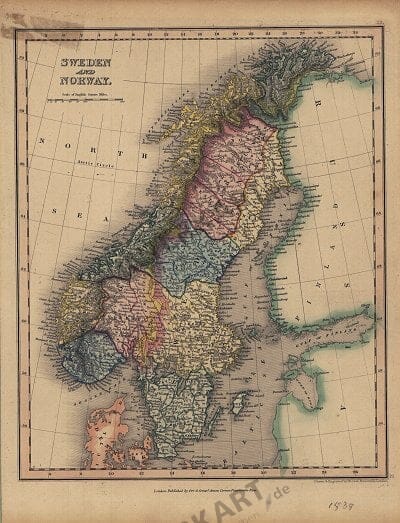 1838 - Sweden and Norway (Replica)
