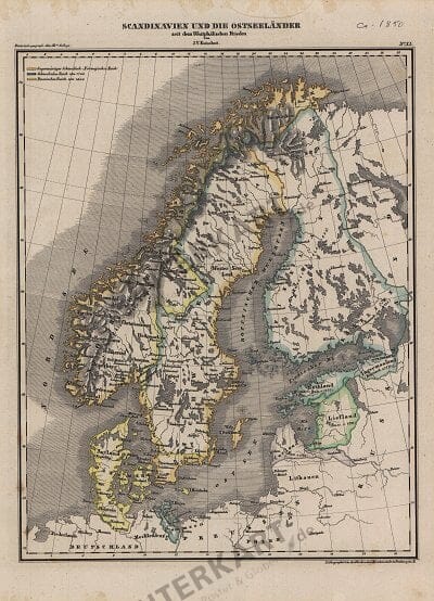 1850 - Scandinavien und die Ostseeländer seit dem Westphälischen