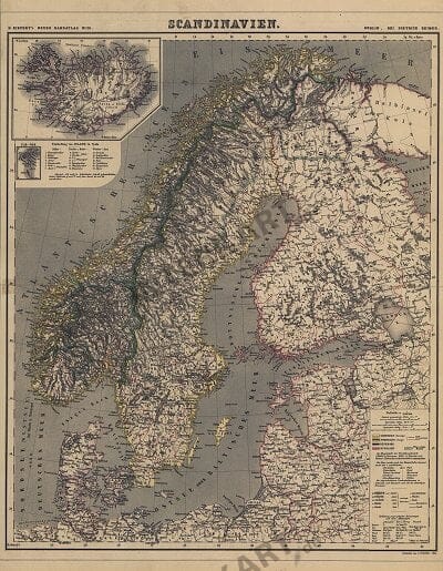1836 - Scandinavien (Replica)