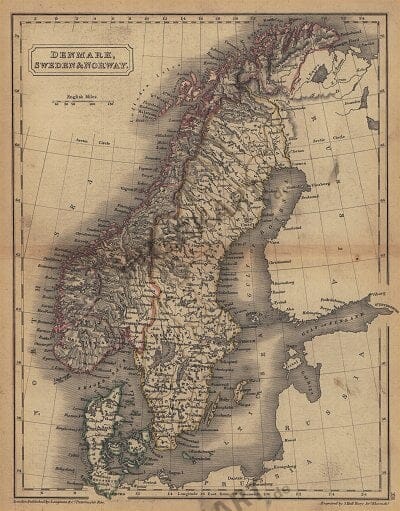1842 - Denmark, Sweden & Norway