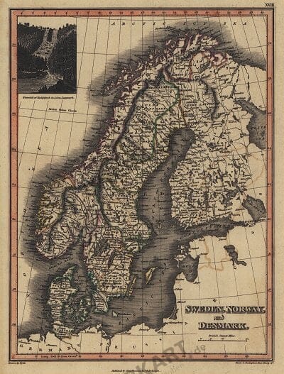 1823 - Sweden, Norway and Denmark