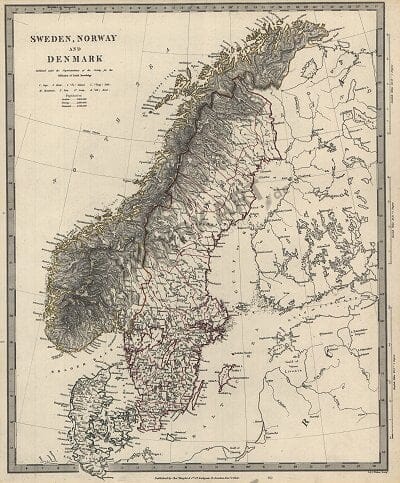 1841 - Sweden, Norway and Denmark