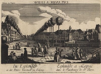 1760 - Leipzig 49 x 40cm