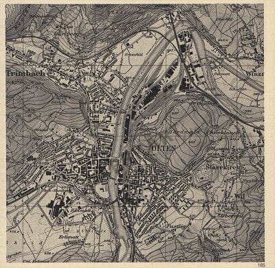 Switzerland Trimbach / Olten / Starrkirch 15 x 16cm