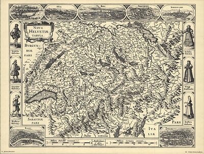 Nova Helvetiae Tabula (Replica)