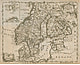 1757 - Schweden, Dänemark, Norwegen und Finnland 25 x 20cm