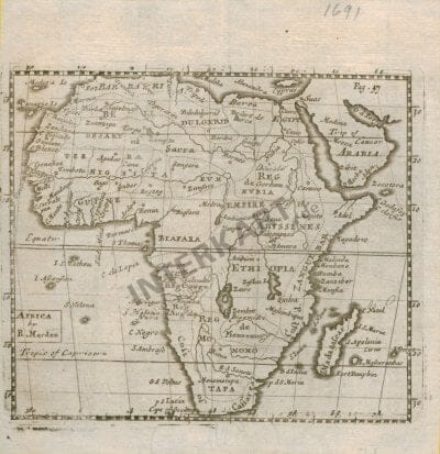 1691 - Africa 14 x 15cm