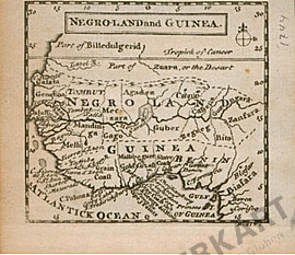 1744 - Westliches Afrika 9 x 8cm
