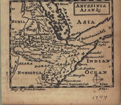 1744 - Ethiopia 9 x 8cm