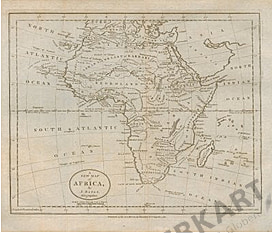 1782 - Africa 34 x 26cm