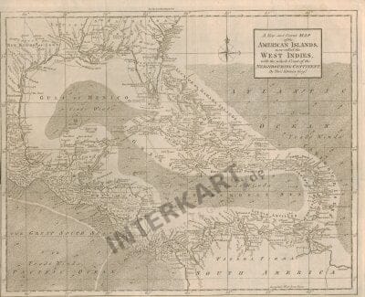 1757 - West Indies (Replica) 31 x 20cm