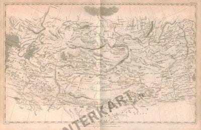 1802 - Zentral Asien 42 x 28cm