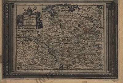 1729 - Germany, Westfalen (Replica) 41 x 28cm