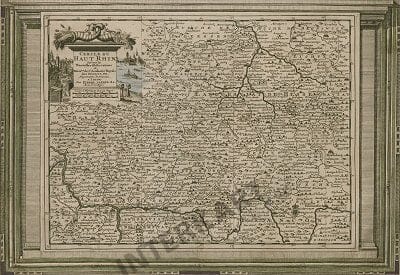 1729 - Germany, Rheinland (Replica) 41 x 28cm