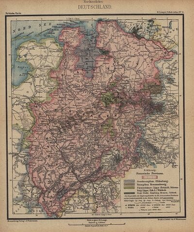 1883 - Nordwestliches Deutschland