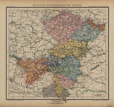 1883 - Deutsch-Oesterreichische Länder