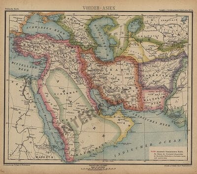 1883 - Middle East 33 x 29cm